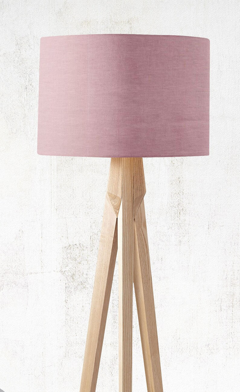 Pink rectangle 2024 lamp shade