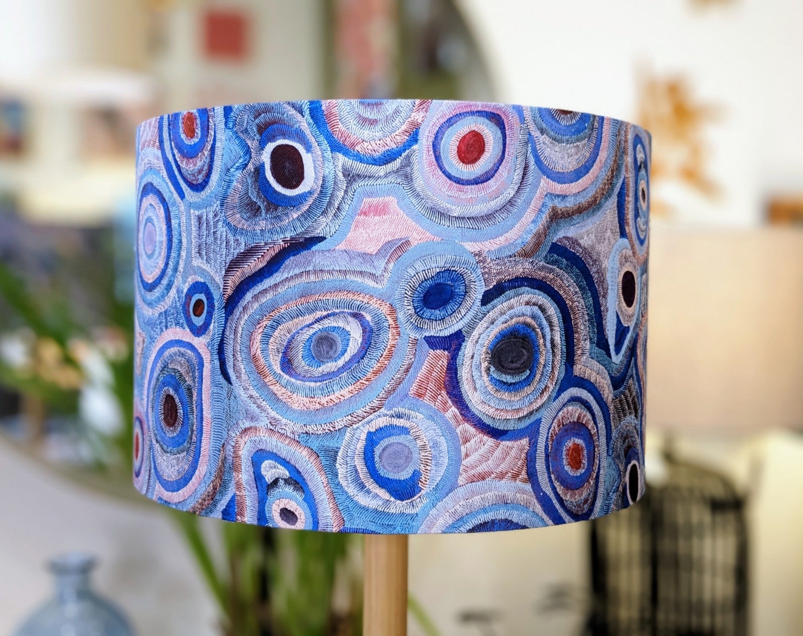 Pastel lamp store shade