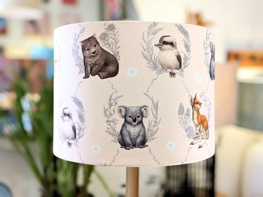 Little Aussie Friends Peach Lampshade