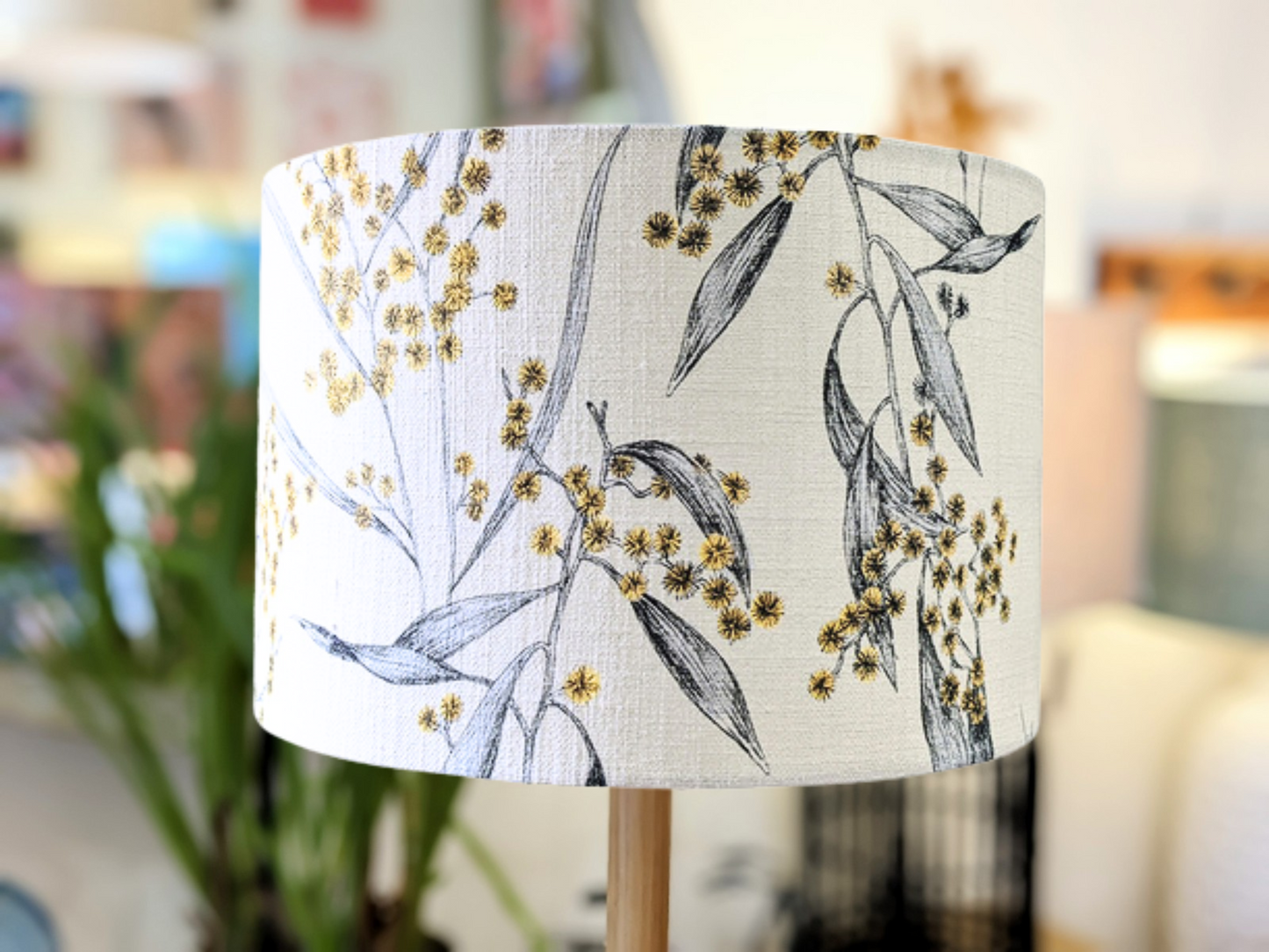 Golden Wattle Lampshade