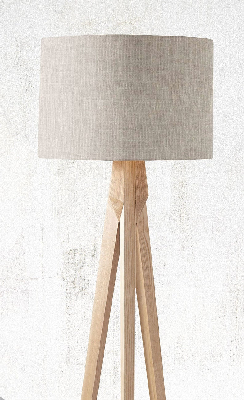 Stone Premium Linen Lampshade