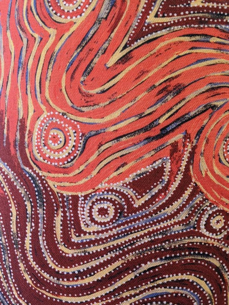 Indigenous Aboriginal Warlu Mina Mina Dreaming Lampshade