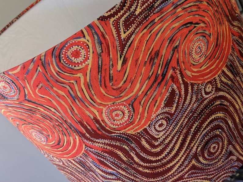 Indigenous Aboriginal Warlu Mina Mina Dreaming Lampshade